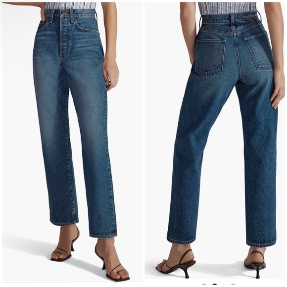 Favorite Daughter The Otto High Rise Boyfriend Ankle Jeans Washington Sz 33 NWT - Picture 1 of 13